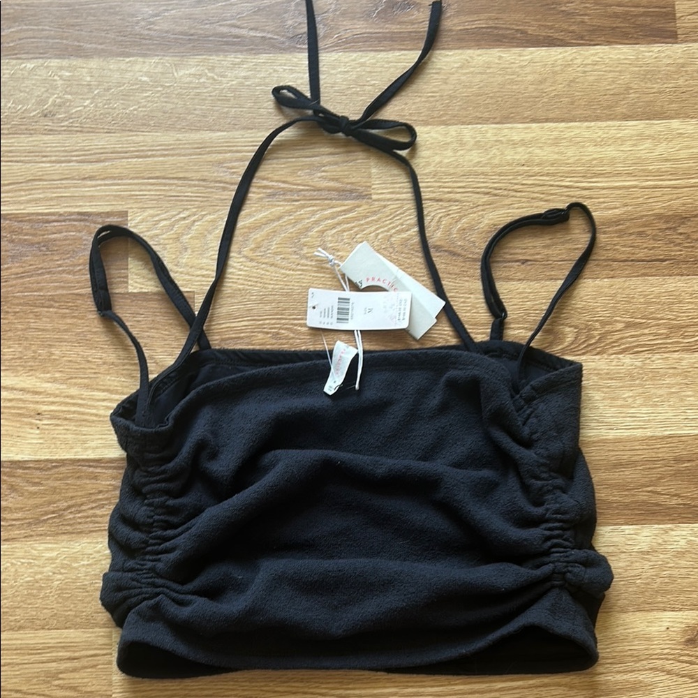 Black Halter Top